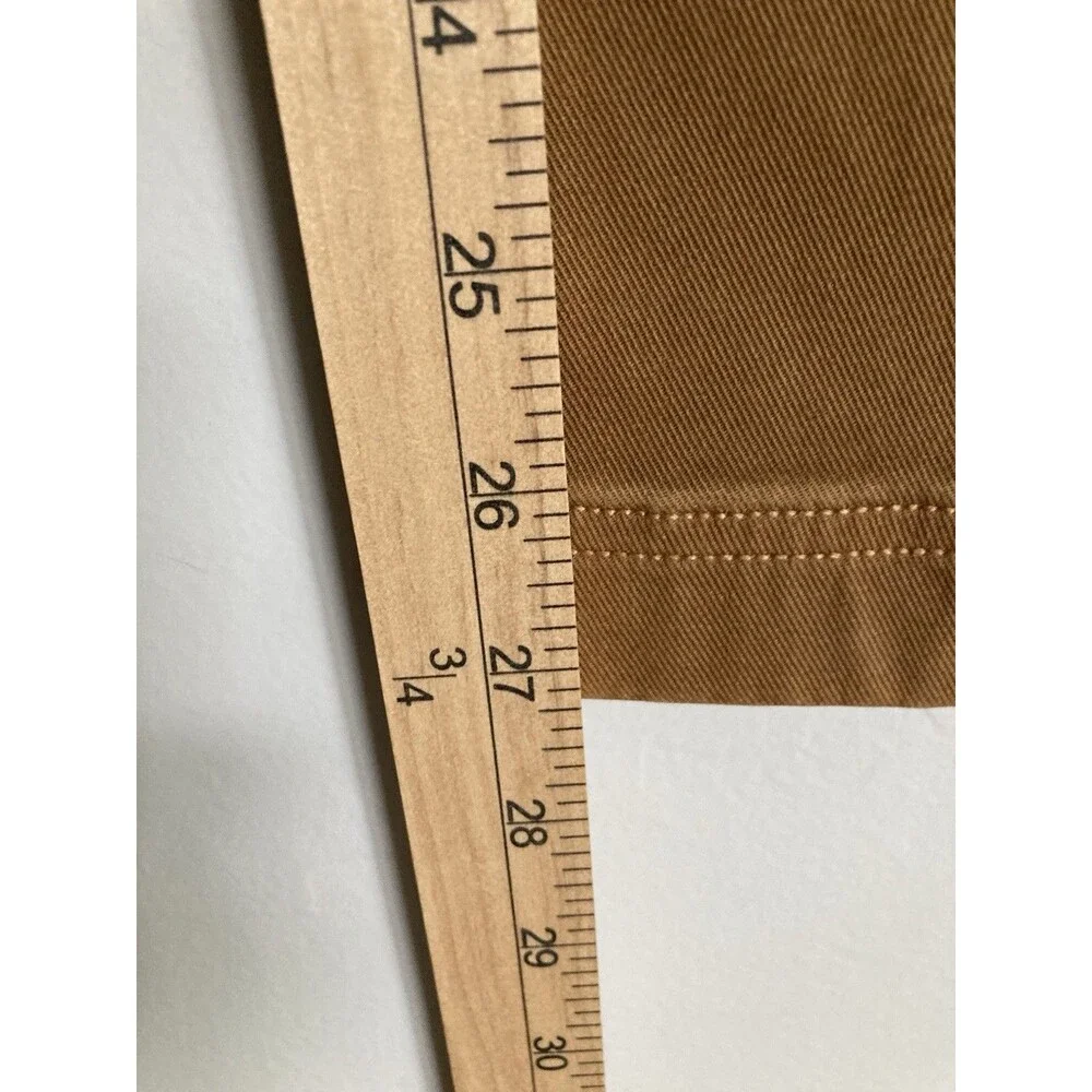 SPANX Utility Pull On Pants XL Cotton Blend Brown